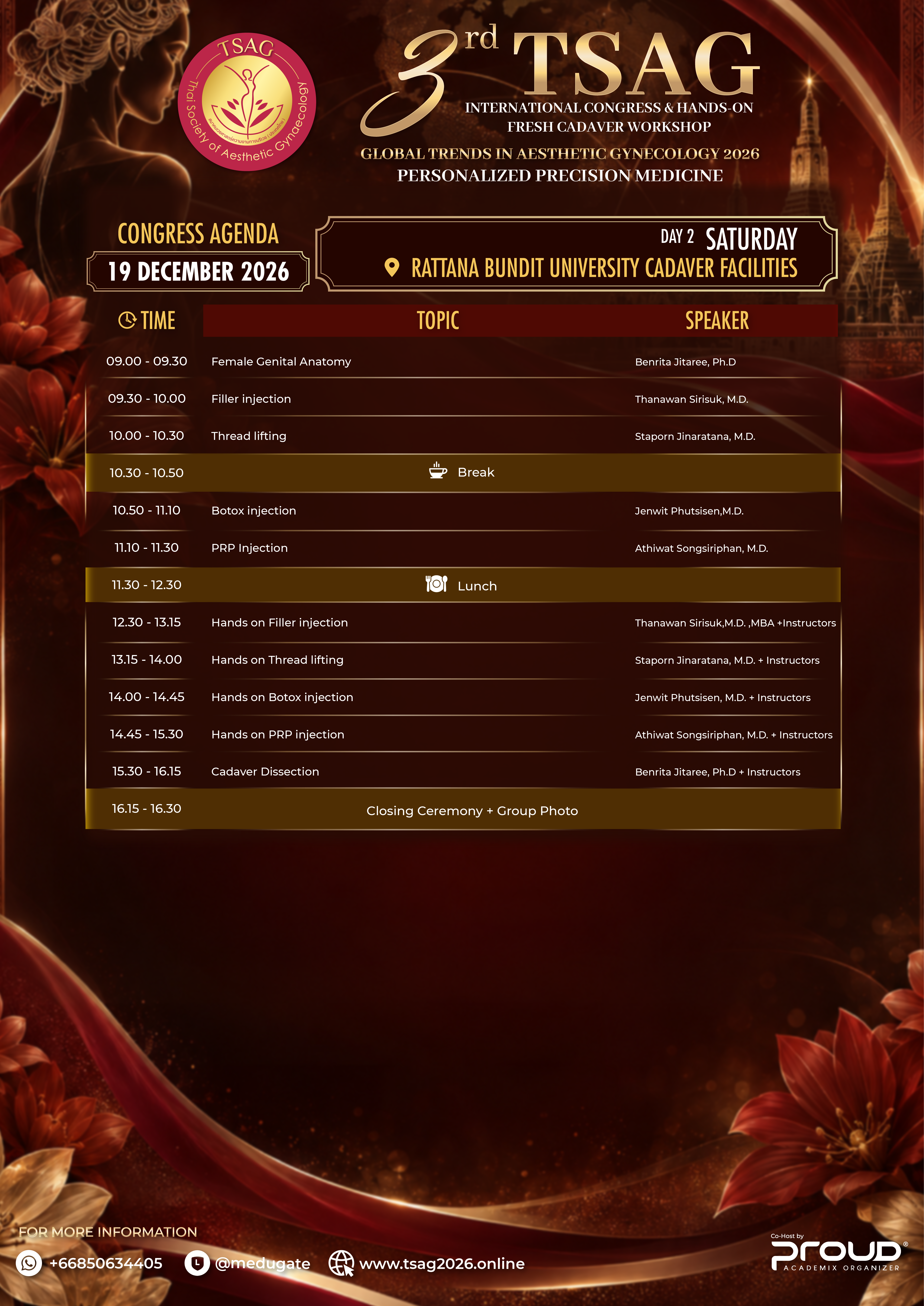 TSAG 2026 Agenda 19 December
